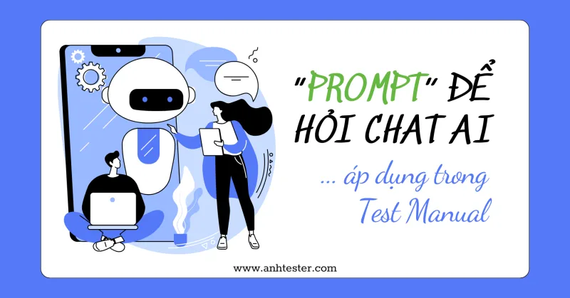 Prompt để hỏi Chat AI trong Software Testing Manual