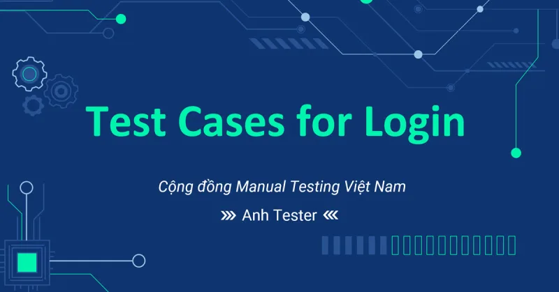 Test Cases for Login and Login Page