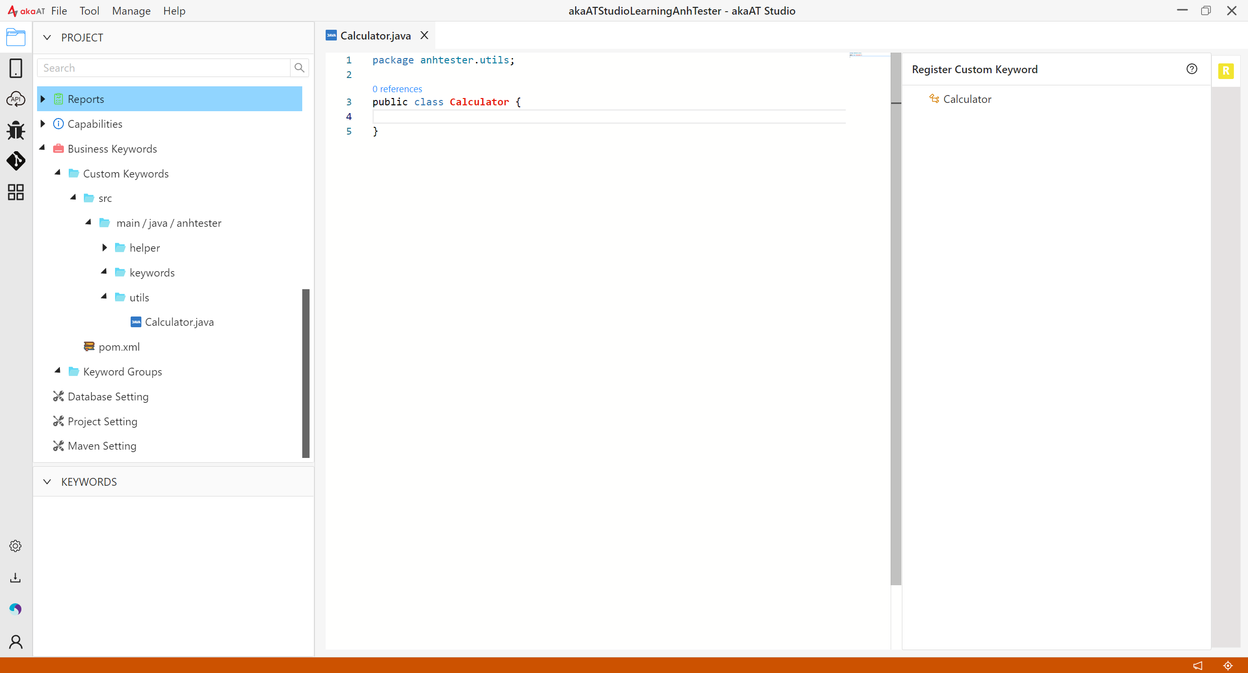 [akaAT Studio] Bài 15: Viết script với Custom Keyword trong akaAT Studio | Anh Tester