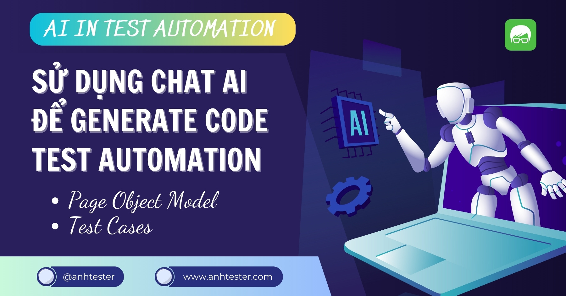 Sử dụng Chat AI để generate code Test Automation